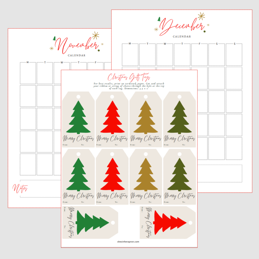 Christmas Planner | PDF Download