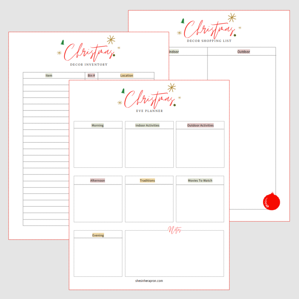 Christmas Planner | PDF Download