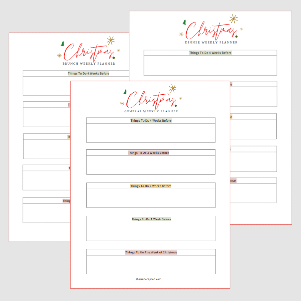 Christmas Planner | PDF Download