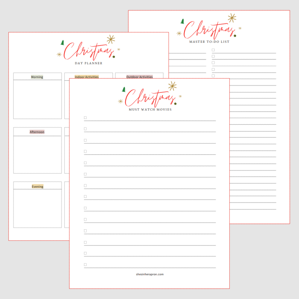 Christmas Planner | PDF Download